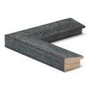 2919 - 1-5/8"  BLK WIRE BRUSHED