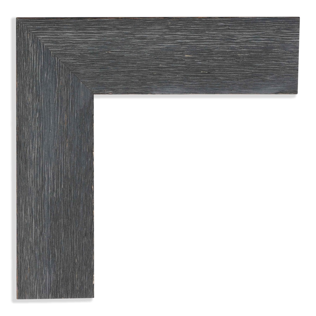2919 - 1-5/8"  BLK WIRE BRUSHED
