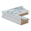 2937 - 2-1/2" BLUE DIST. WHITE WASH