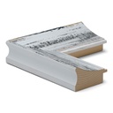 2938 - 2-1/2"  BLK DIST. WHITE WASH