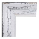 2938 - 2-1/2"  BLK DIST. WHITE WASH