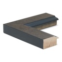 2990 - 2"  PEWTER DISTRESSED