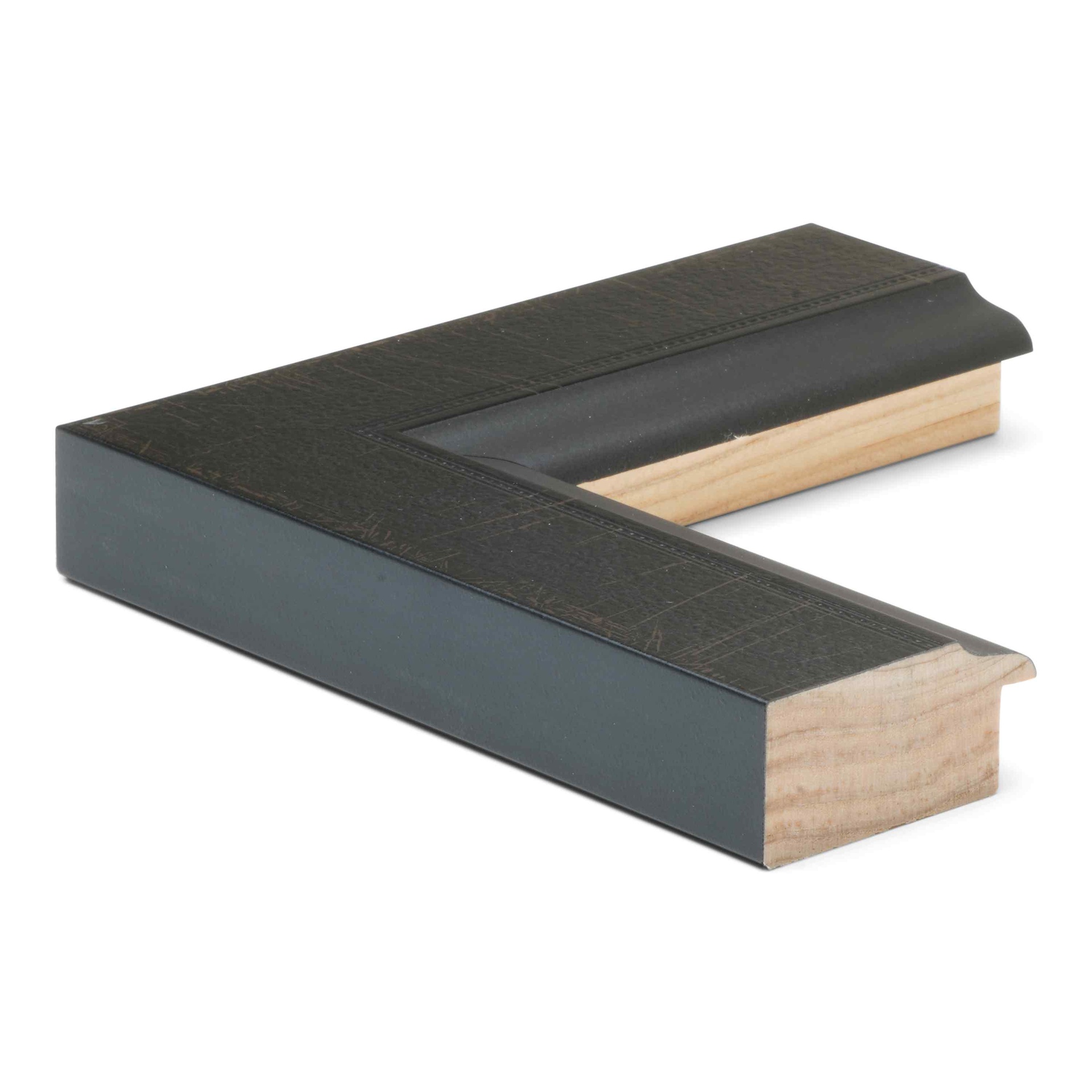 ~CLOSEOUT~ 2992 - 2"  BLACK DISTRESSED