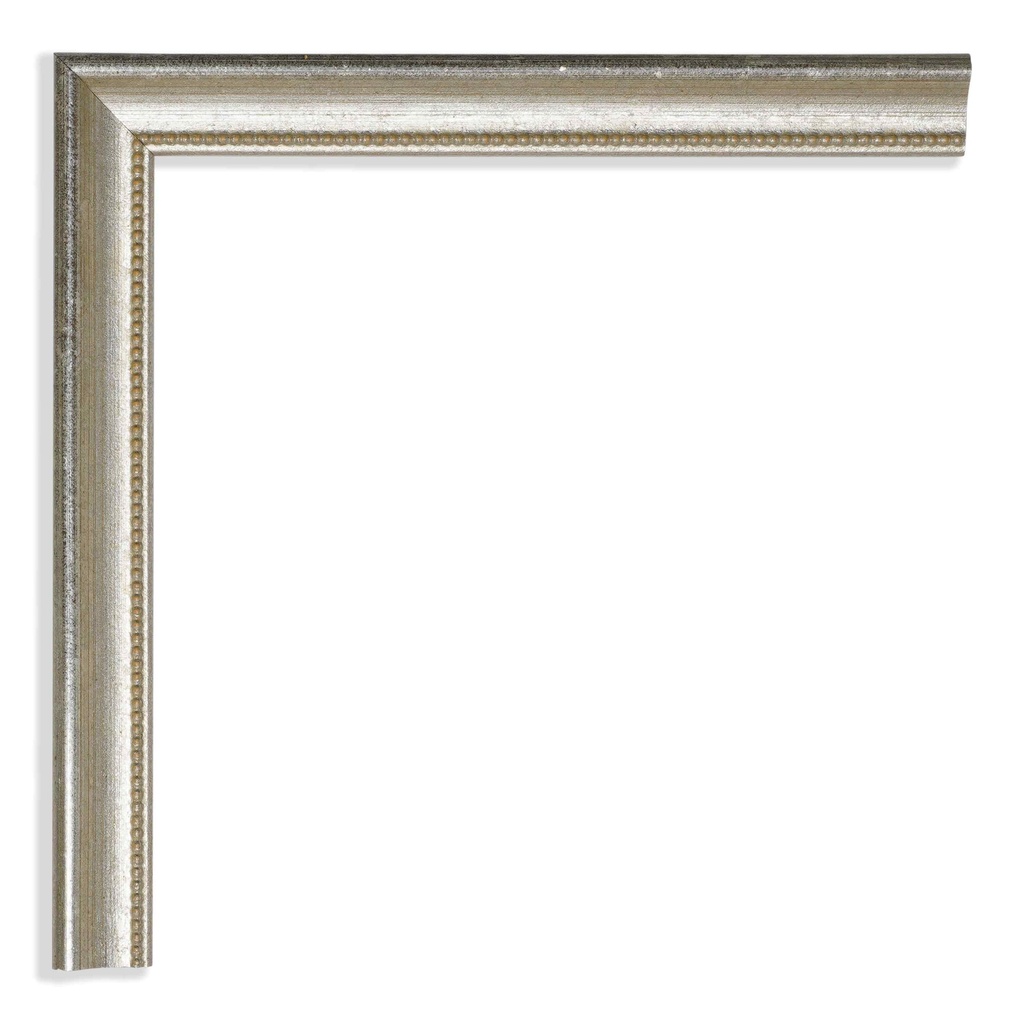 2999 - 1/2"  SILVER W/ BEAD