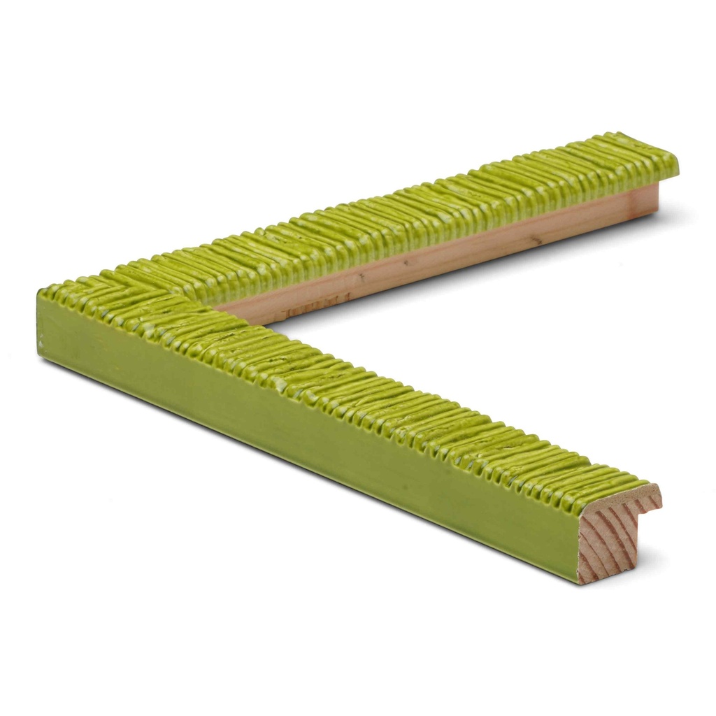 3025 - 3/4"  GREEN TEXTURE LACQUER