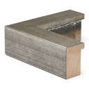 3048 - 1-1/2"  SILVER SHADOWBOX