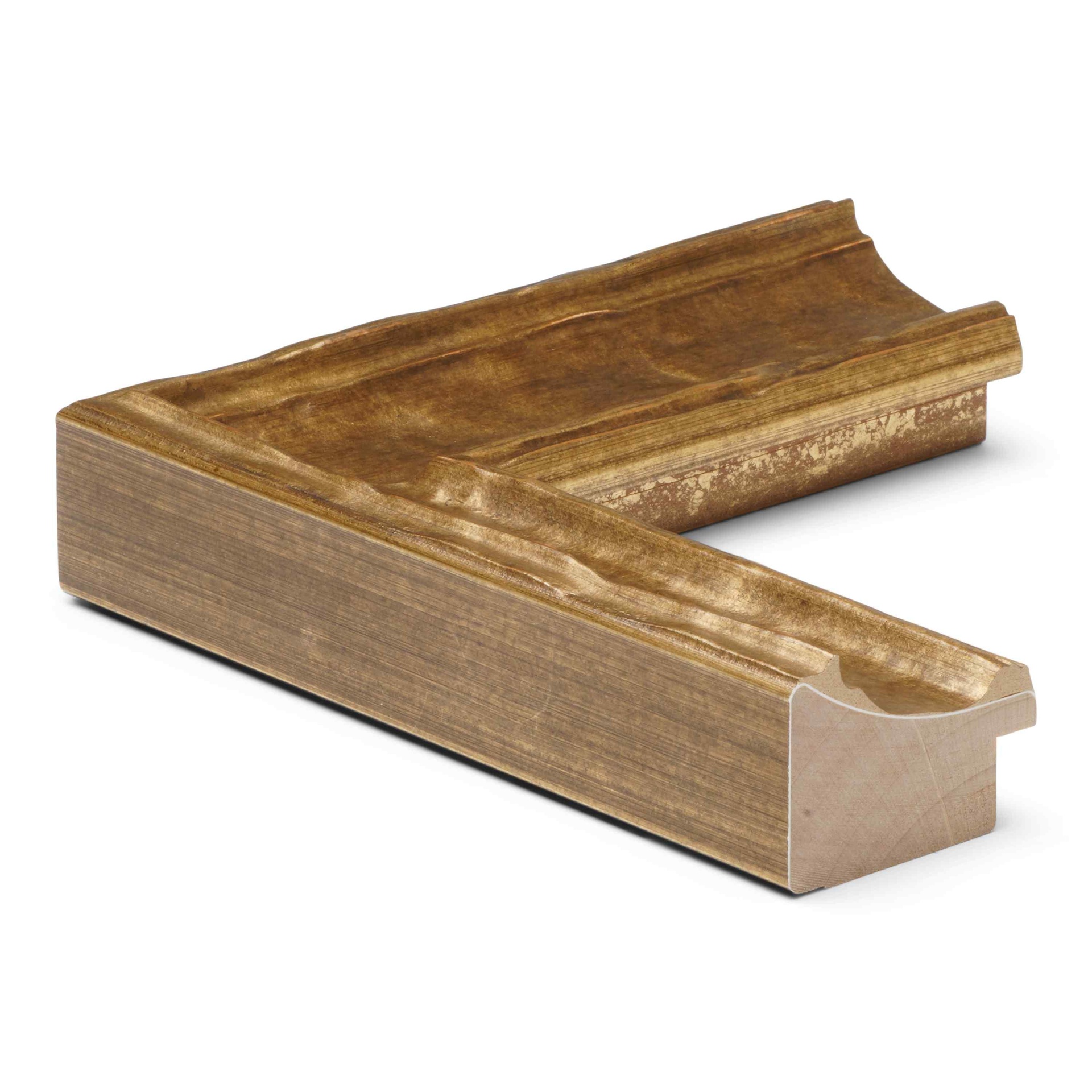 3091 - 1-3/4" SCULPTURED GOLD