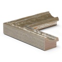 3092 - 1-3/4" SCULPTURED SILVER