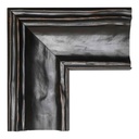 3097 - 2-3/4"  SCULPTED BLACK