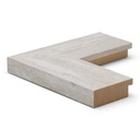 3105 - 2-3/8"  WHITE MARBLE