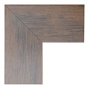 3123 - 2-3/4"  WALNUT FLAT TOP