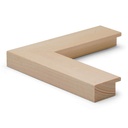 3154 - 1-1/2" X 3/4"  MAPLE