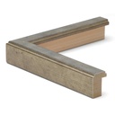 3157 - 3/4" ANT. SIL. W/ WHITE WASH