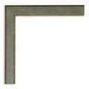 3160 - 3/4" ANT. SIL. W/ GREEN WASH