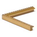 3177 - 5/8   GOLD W/ORNATE EDGE