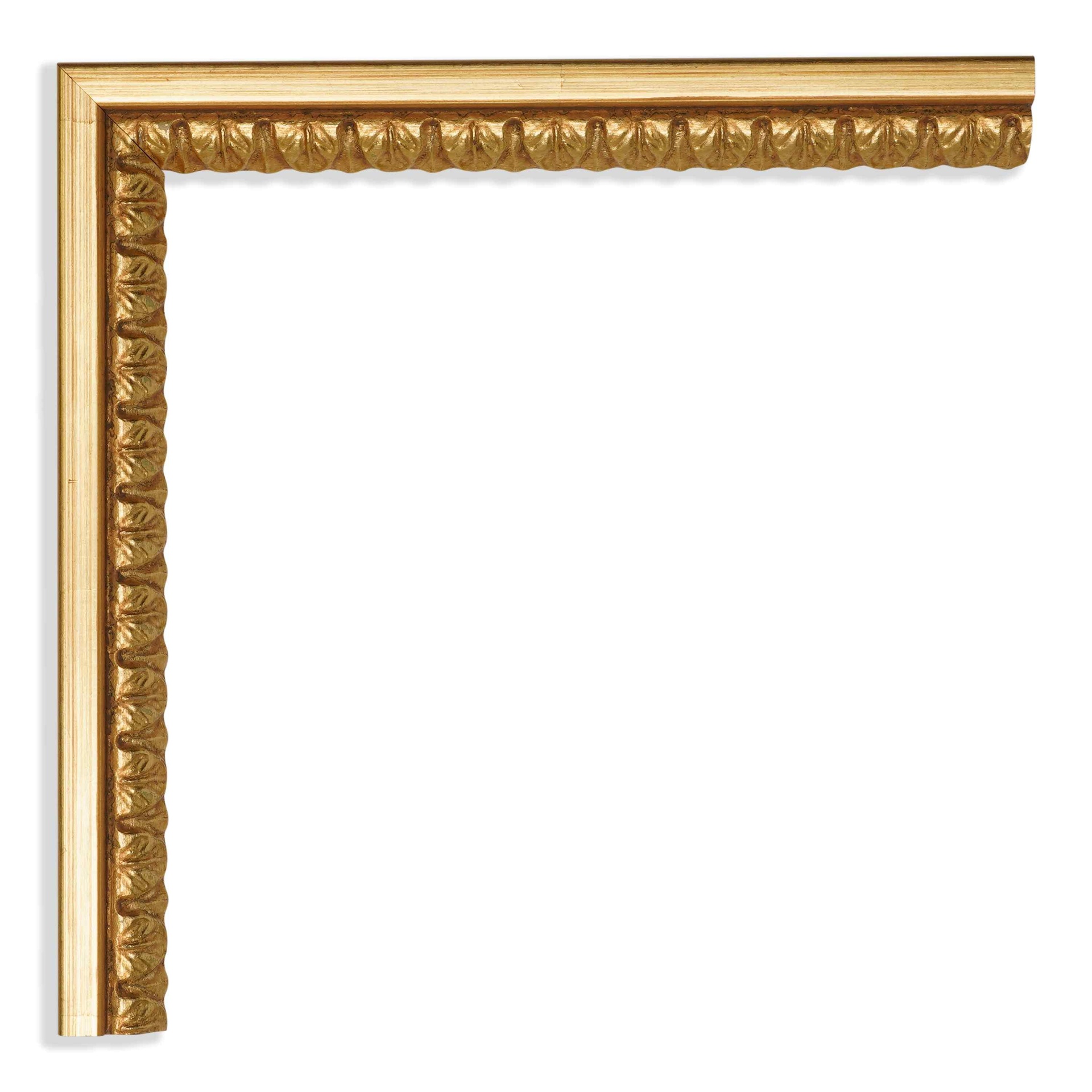 3179 - 5/8" GOLD W/ EMBOSS LIP