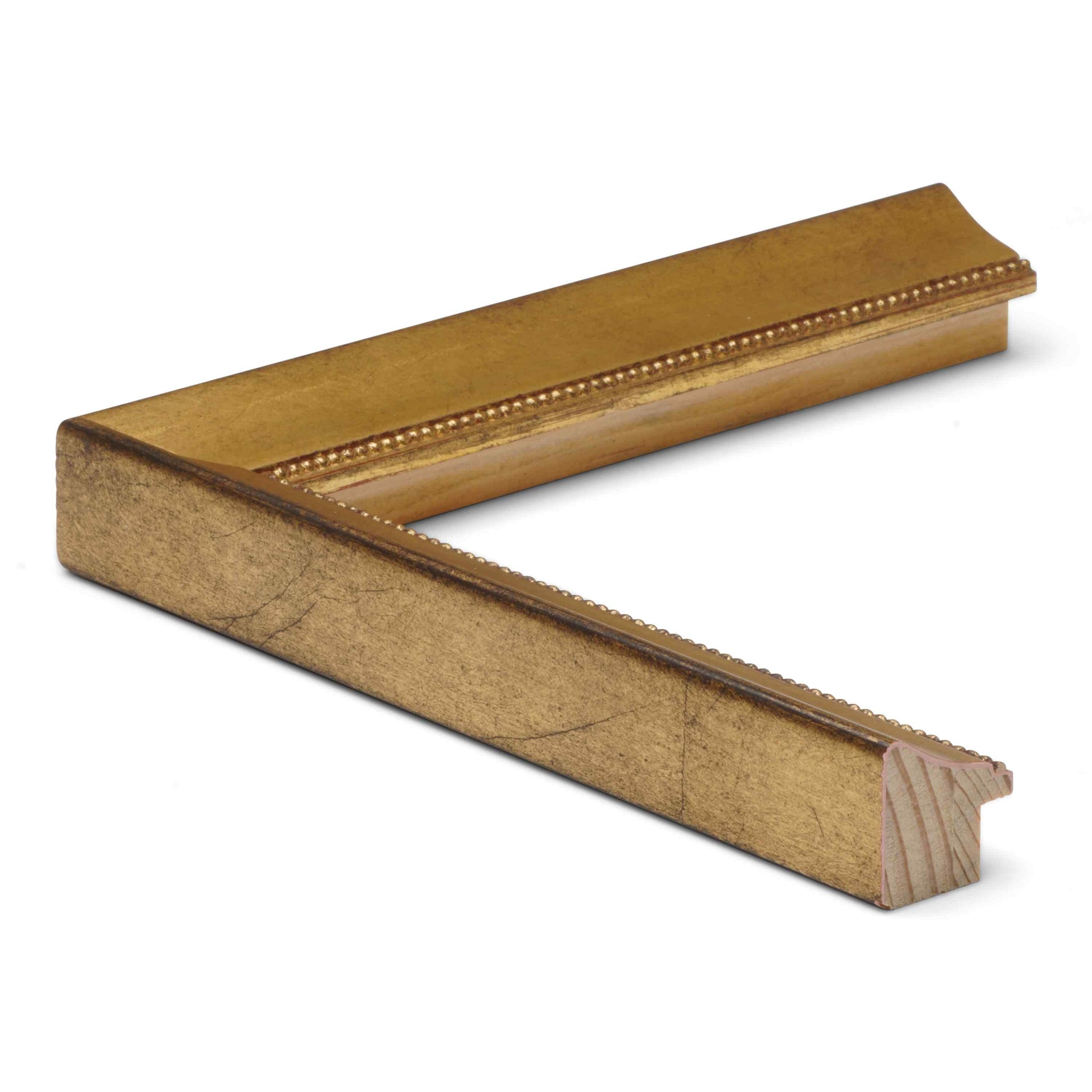 3183 - 7/8" GOLD W/ SMALL BEAD