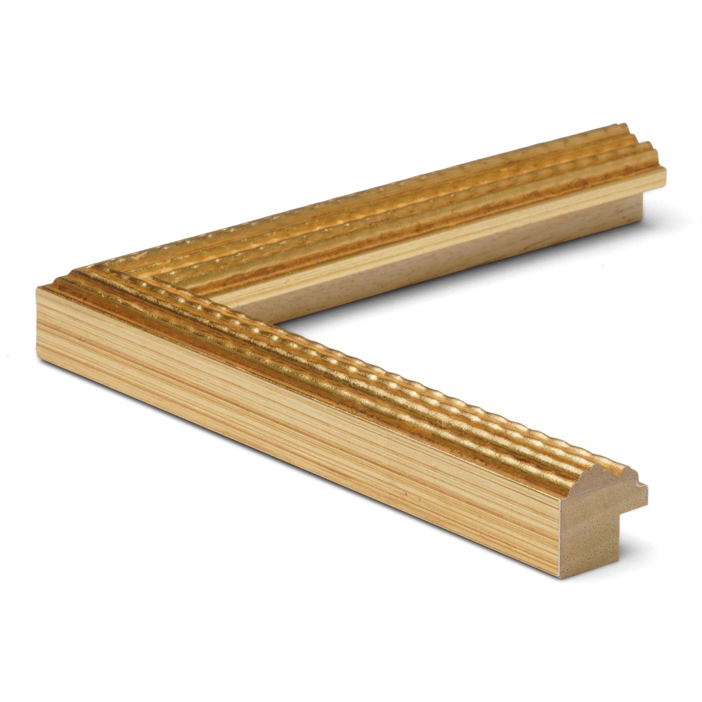 3189 - 7/8 GOLD DUTCH RIPPLE