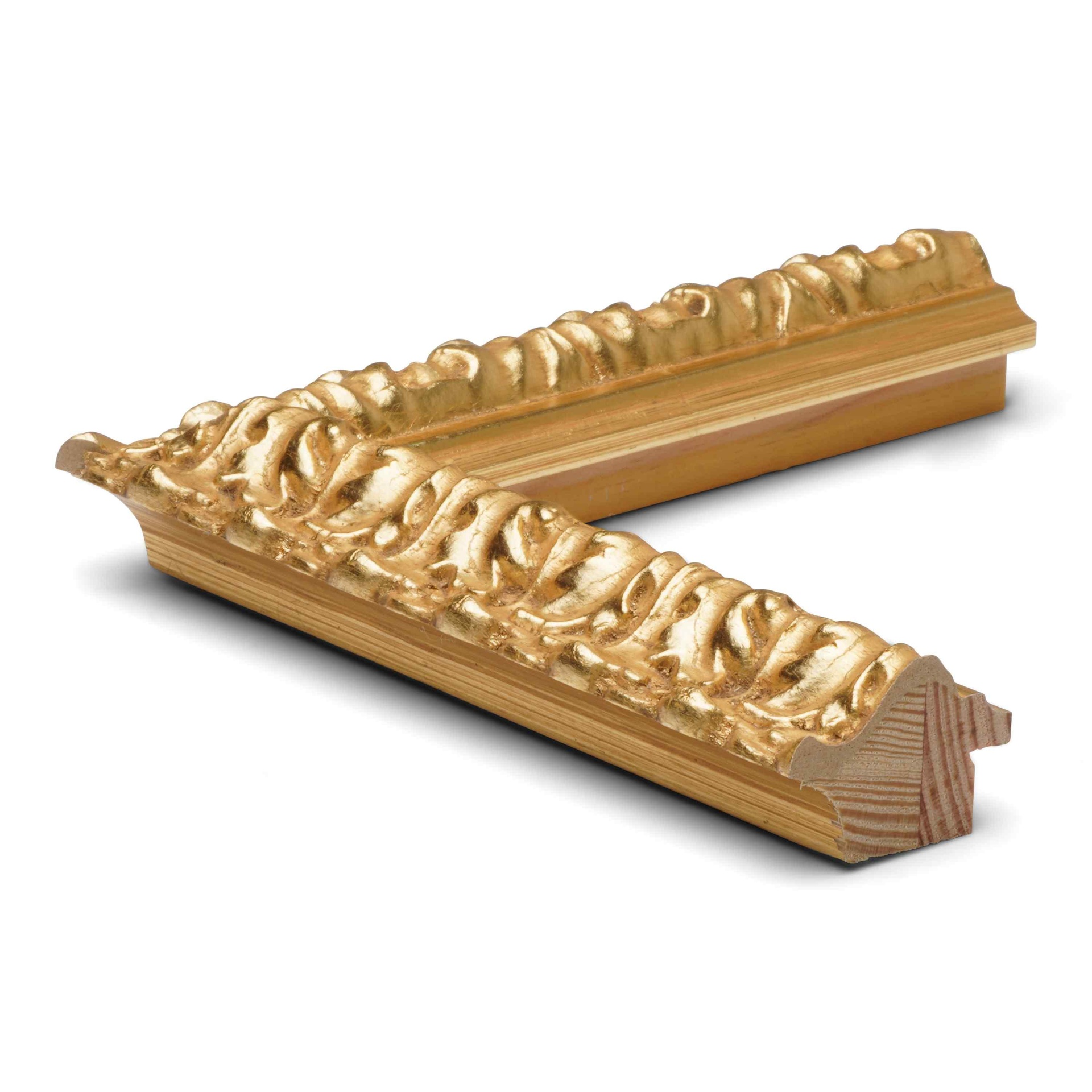 3191 - 1 1/2" GOLD ORNAMENTAL