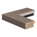 3200 - 2 FLT ESPRESSO SIL BEVEL LIP