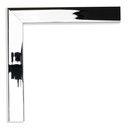 3205 - 3/4"  SIL. MIRROR FINISH