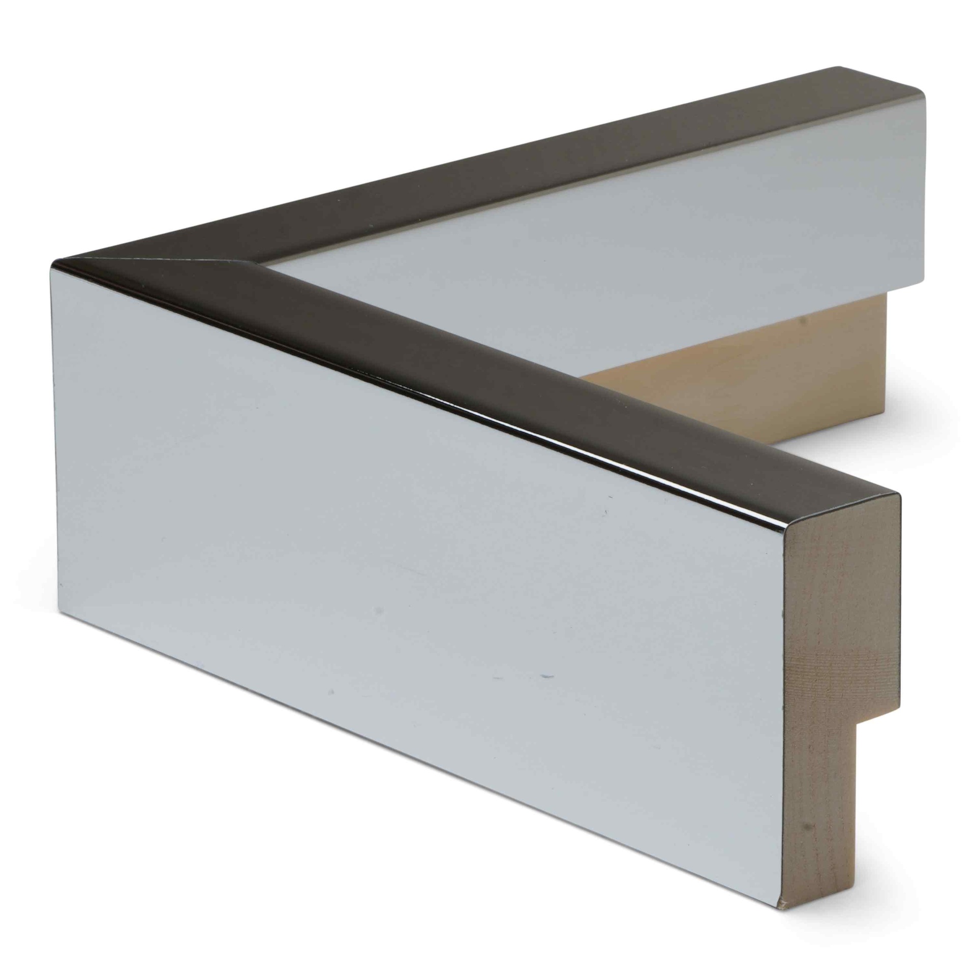 3206 - 13/16" SILVER MIRROR FINISH