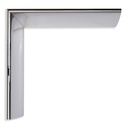 3208 - 1"  SIL. MIRROR FINISH