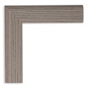 3223 -1-3/8" MED. GREY ASH VENEER