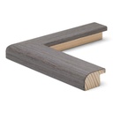 3224 - 1-3/8"  DARK GREY ASH VENEER