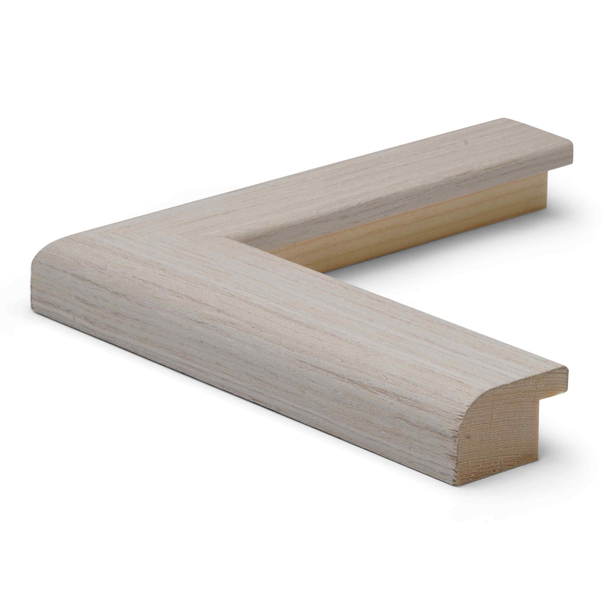 3225 - 1-3/8" LIGHT GREY ASH VENEER