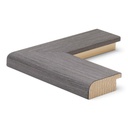 3229 - 2"  DARK GREY ASH VENEER