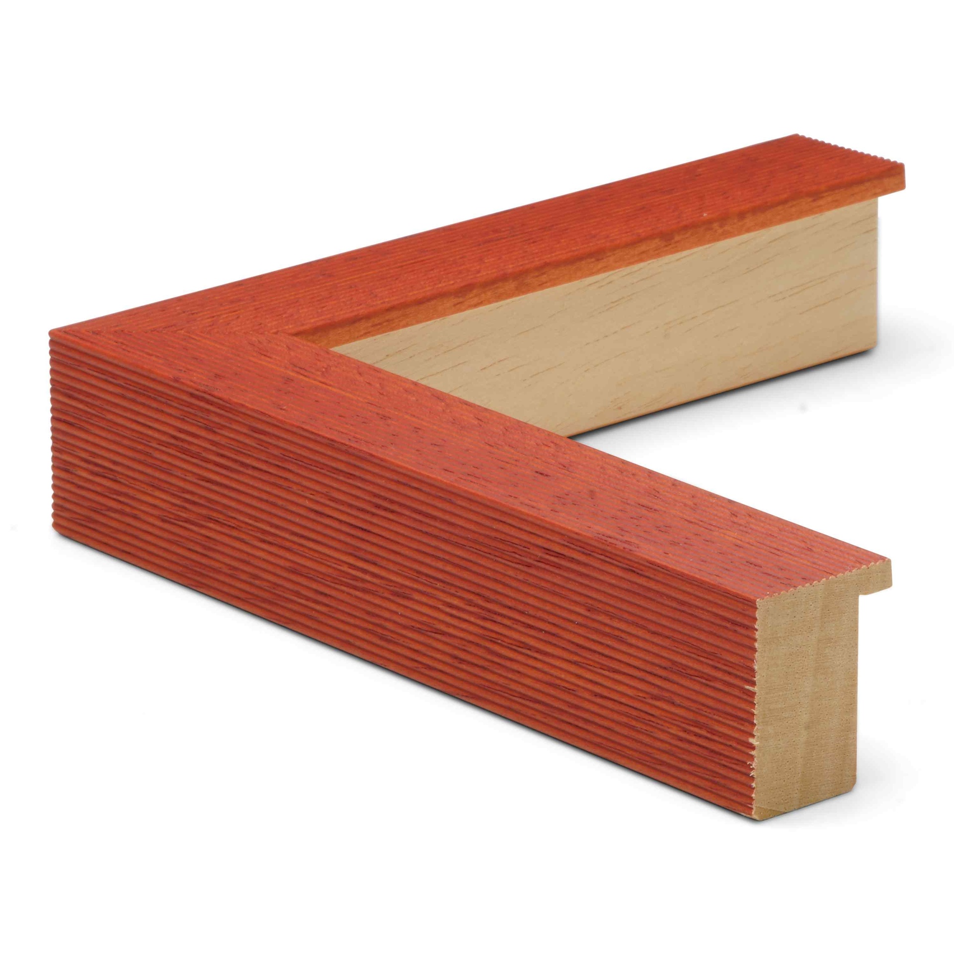 3239 - 1" RED W/ RIDGES