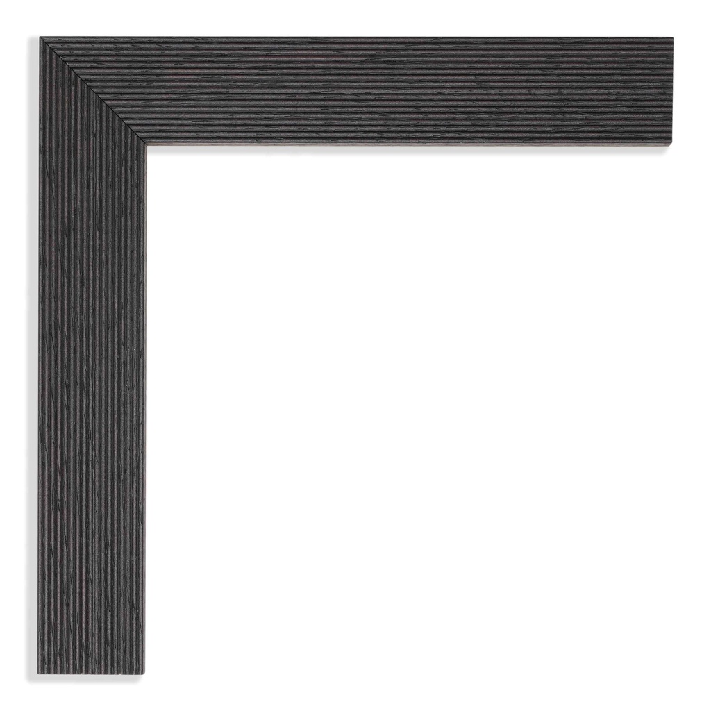 3242 - 1"  BLACK W/RIDGES