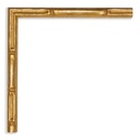 3245 - 1/2  GOLD BAMBOO