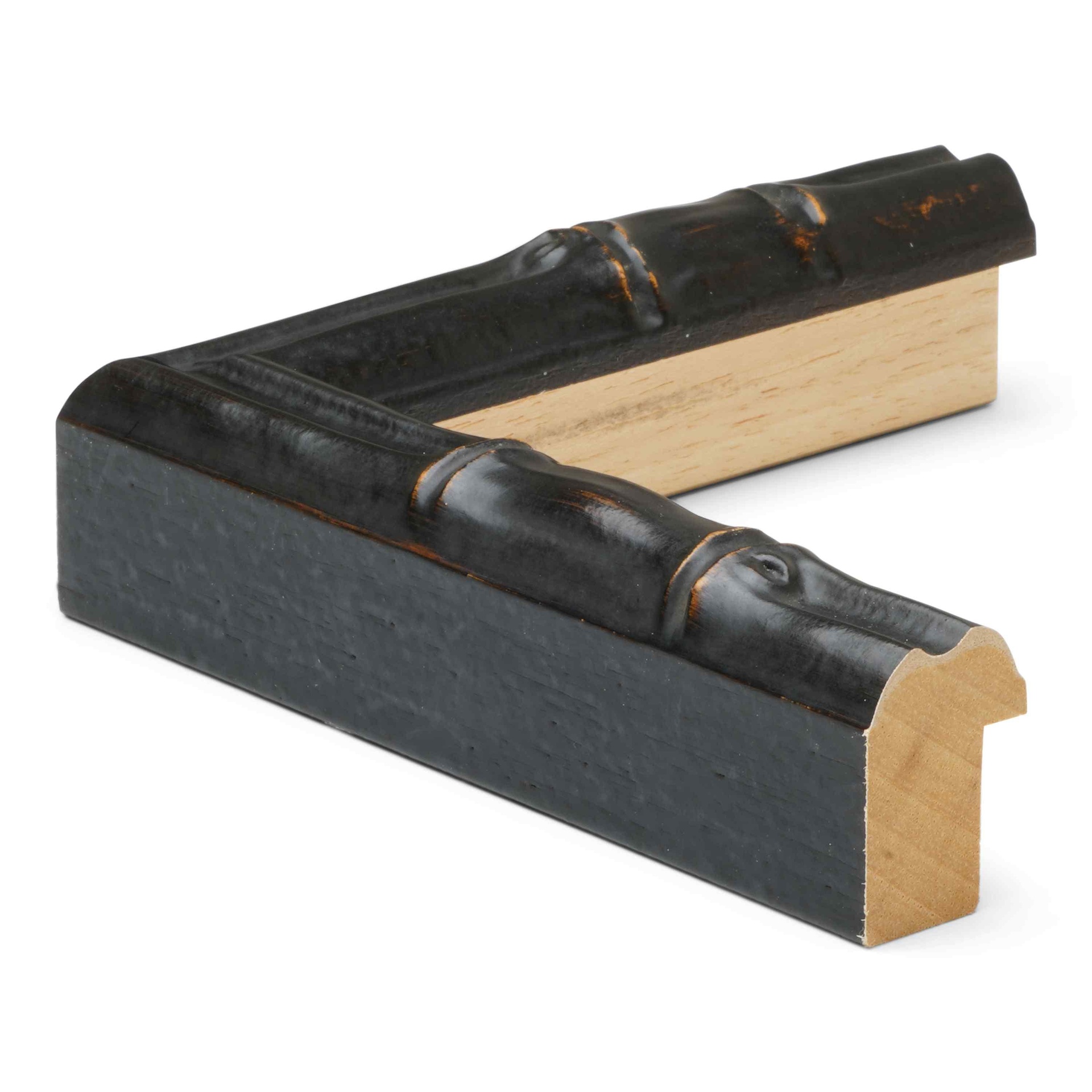 3250 - 1-1/4" BLACK BAMBOO