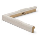 3251 - 1/2  WHITE BAMBOO