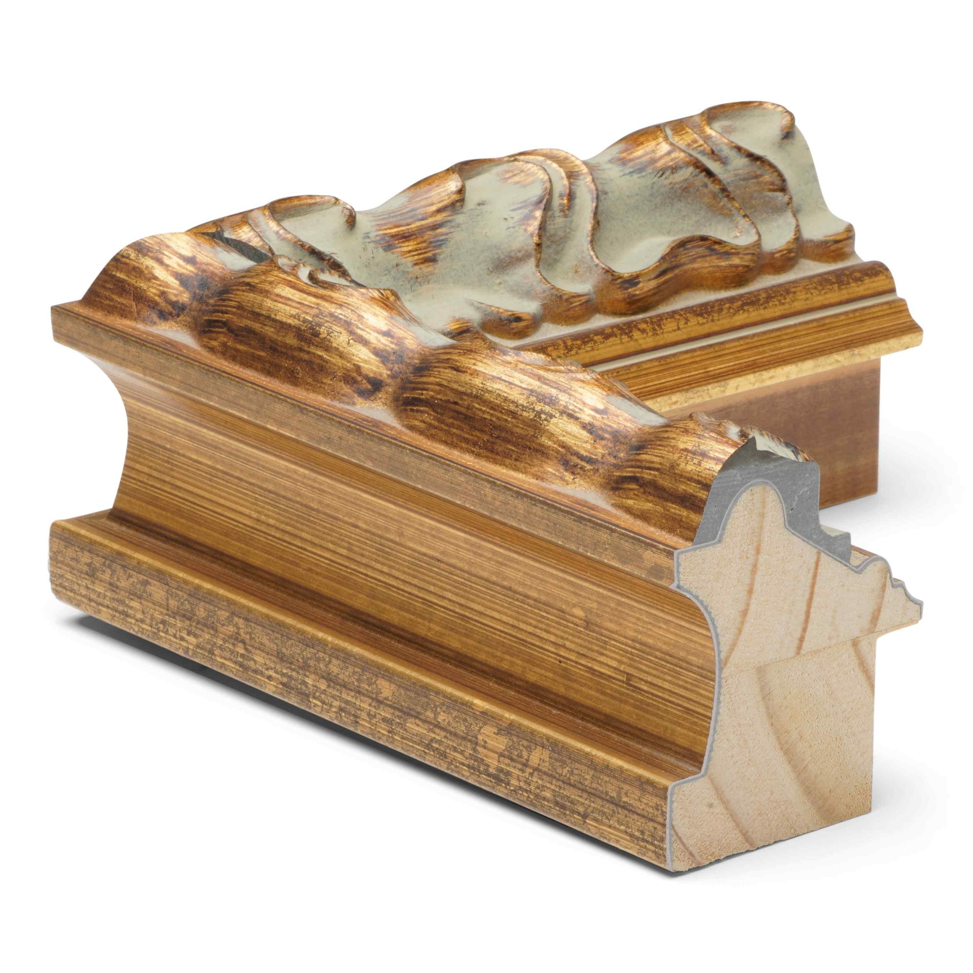 ~DISCONTINUED~ 3253 - 2" GOLD ORNATE