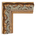 3253 - 2"  GOLD ORNATE