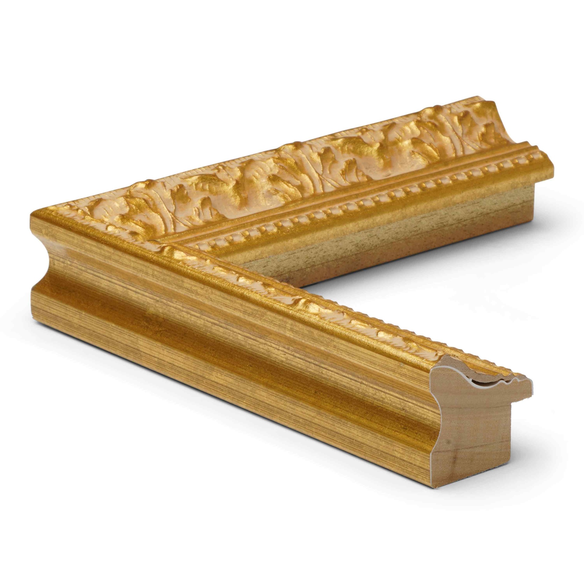 3275 - 1-1/2" PALE GOLD ORNATE