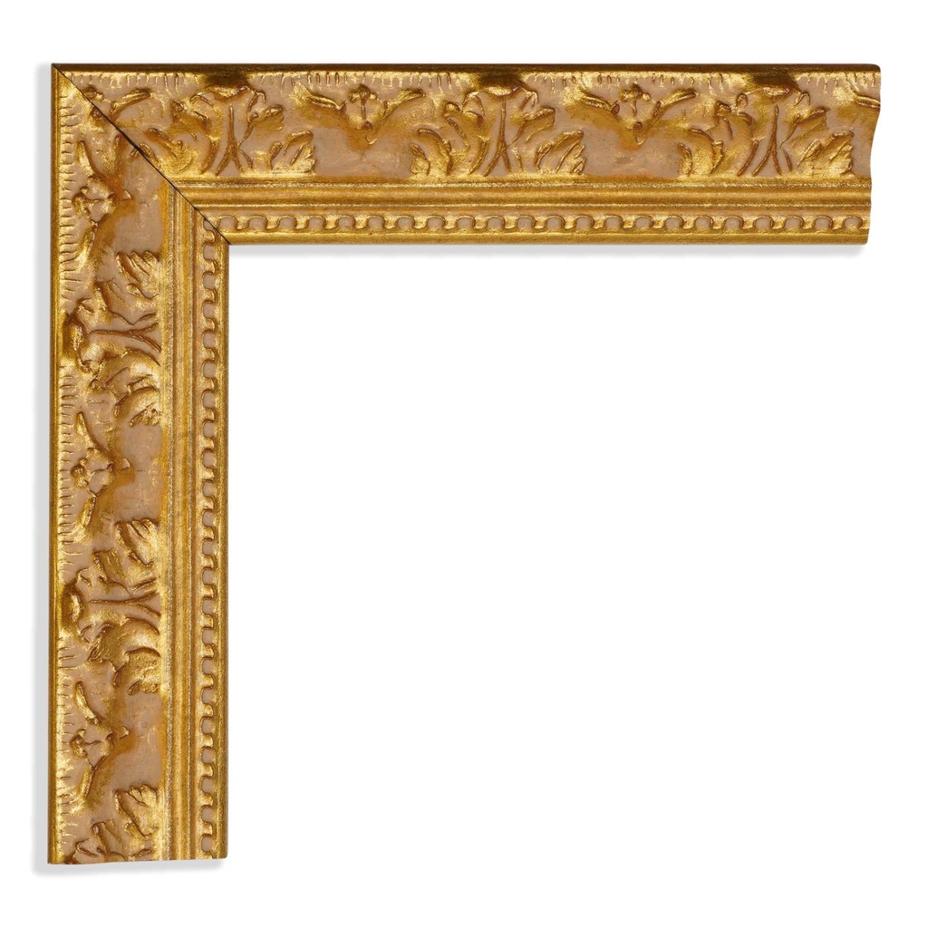 3275 1-1/2" PALE GOLD ORNATE
