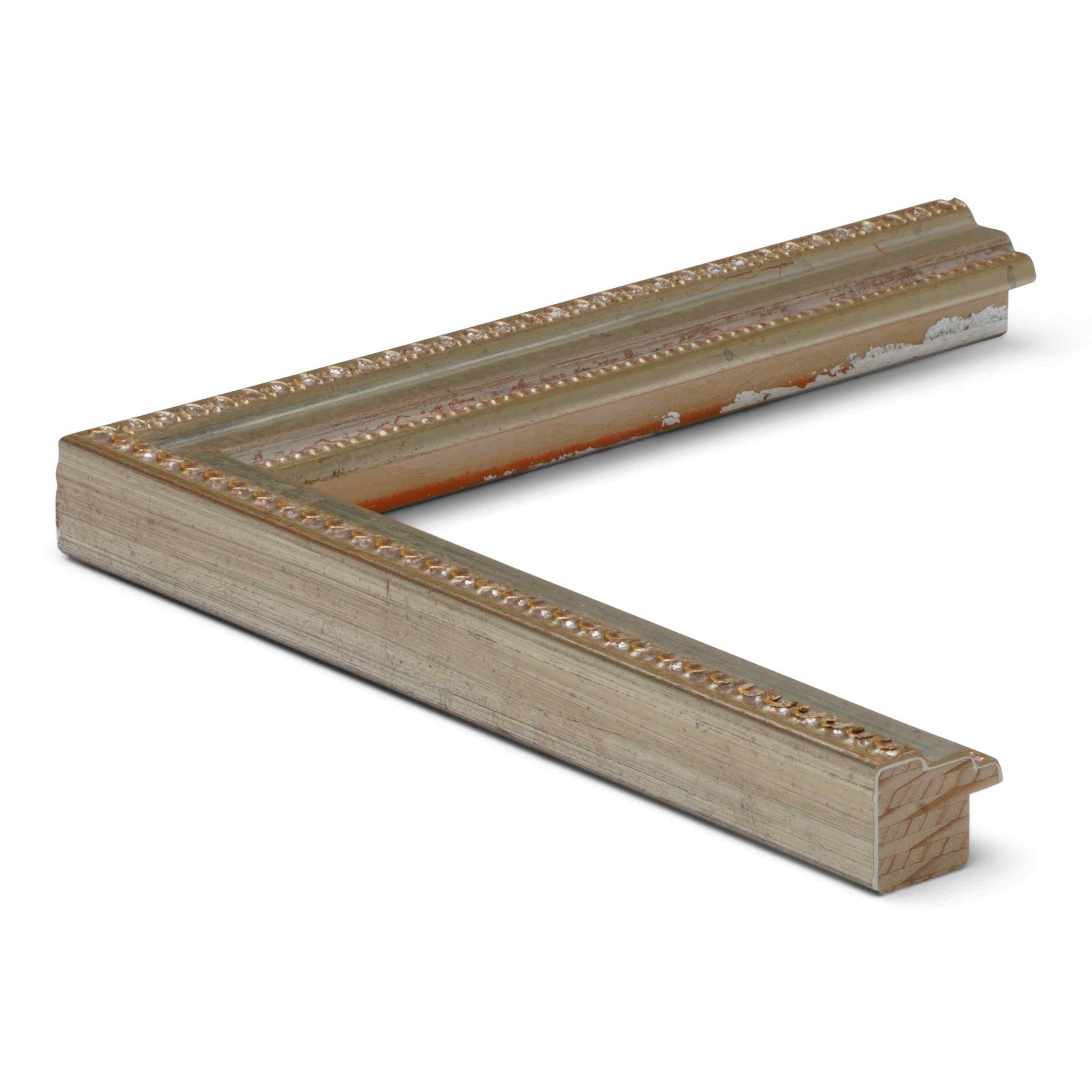 3284 - 7/8" SILVER W/ BEAD LIP