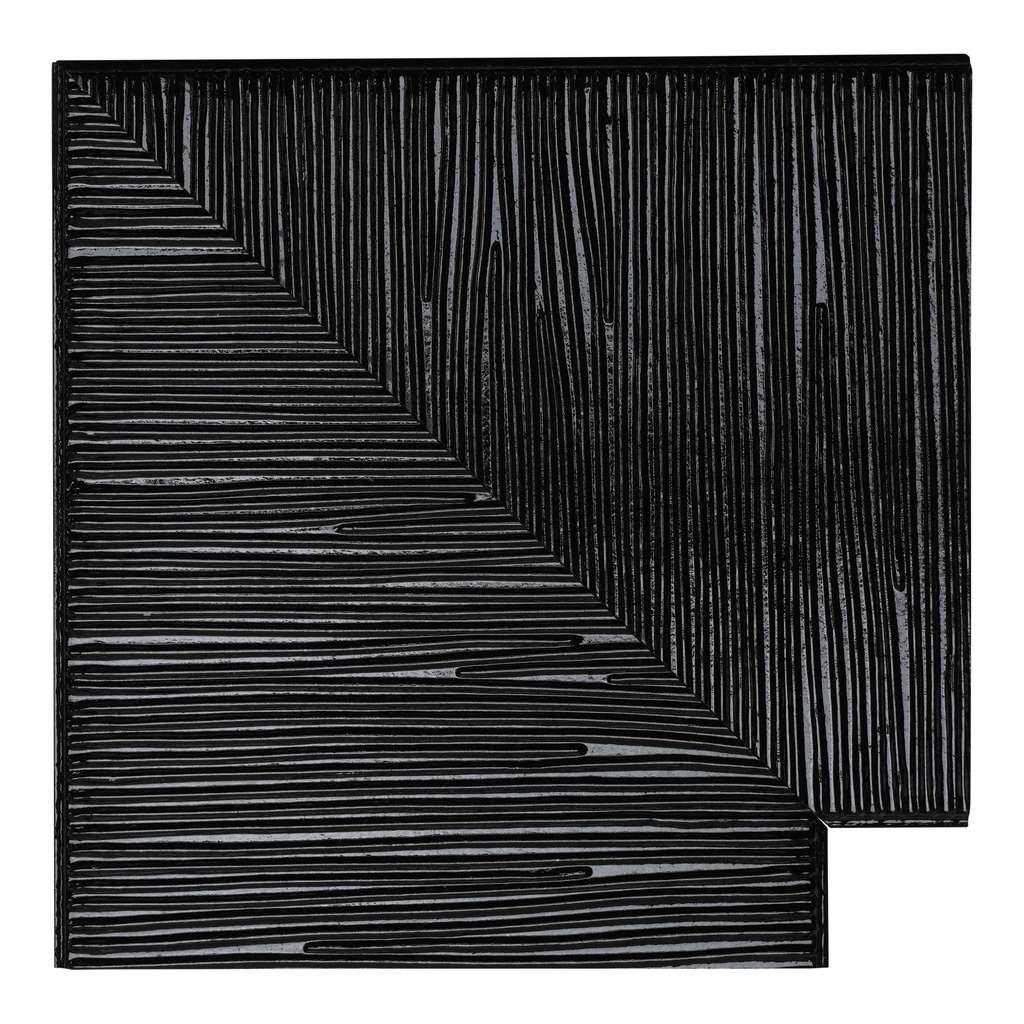 4022 - 5"  BLACK GROOVED LACQUER