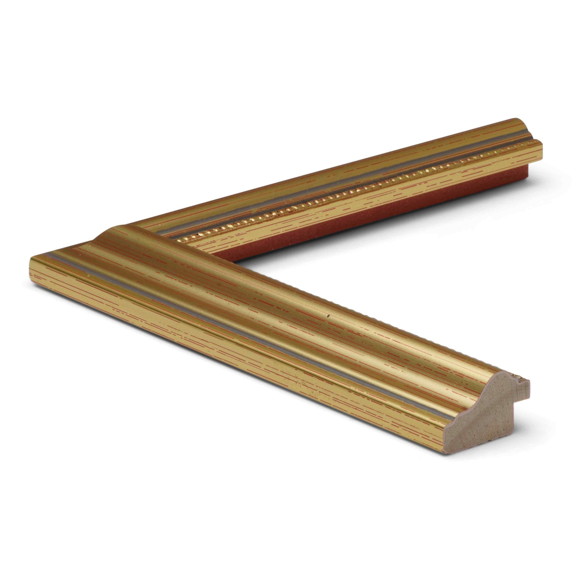 5001 - 1" GOLD W/BEADS