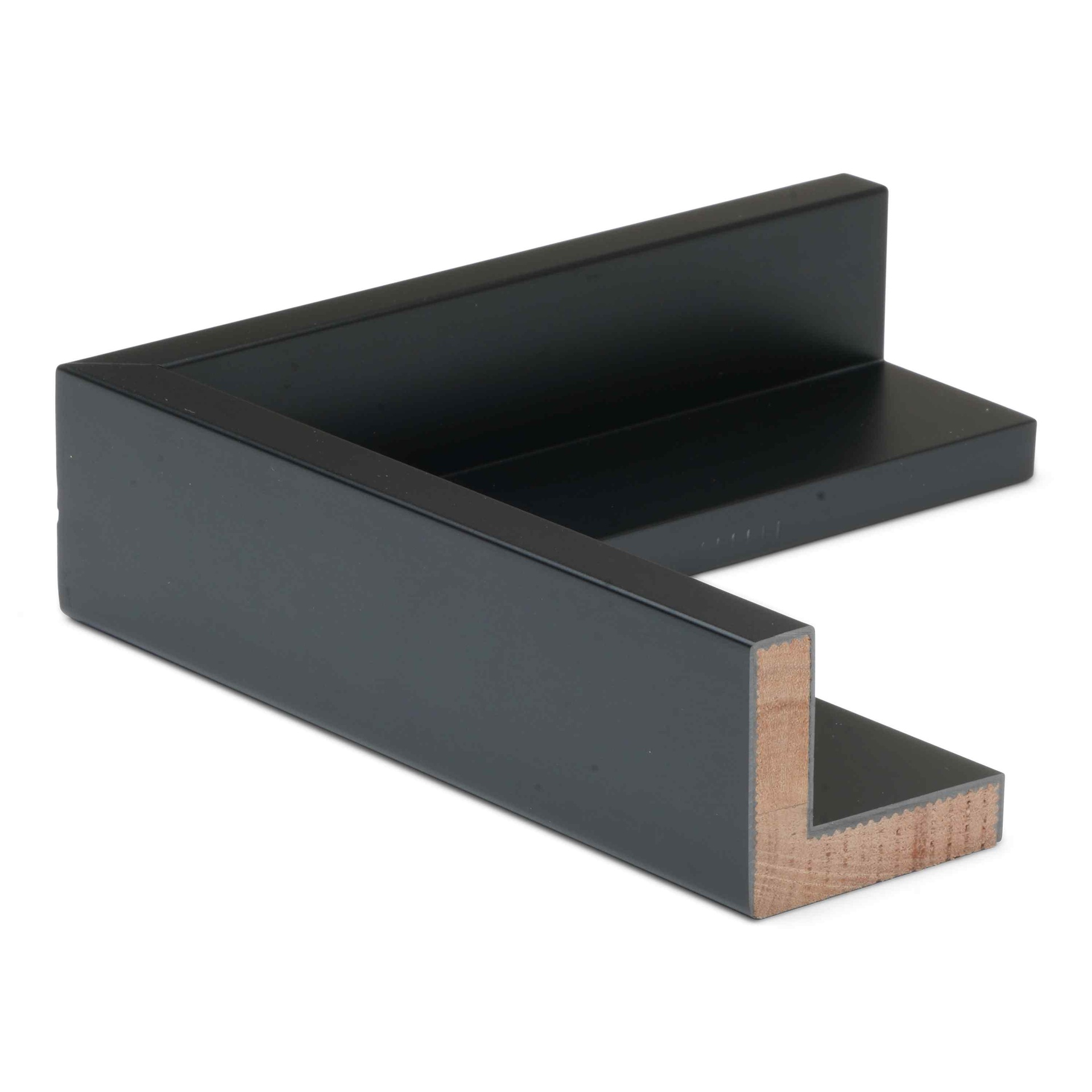 ~DISCONTINUED~ 2487 - 1-3/16" DEEP BLACK FLOATER