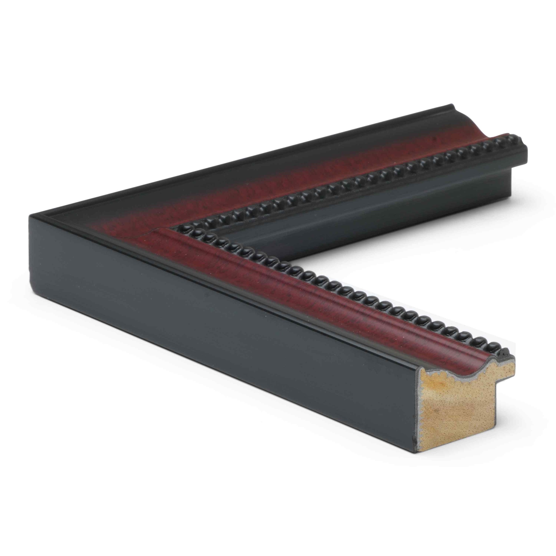 5013 - 1-1/4" MAHOGANY W/ BEADS