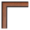 5019 - 1-3/8"   LITE WALNUT