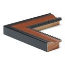 5029 - 1-5/8"  LT. WALNUT W/BEADS