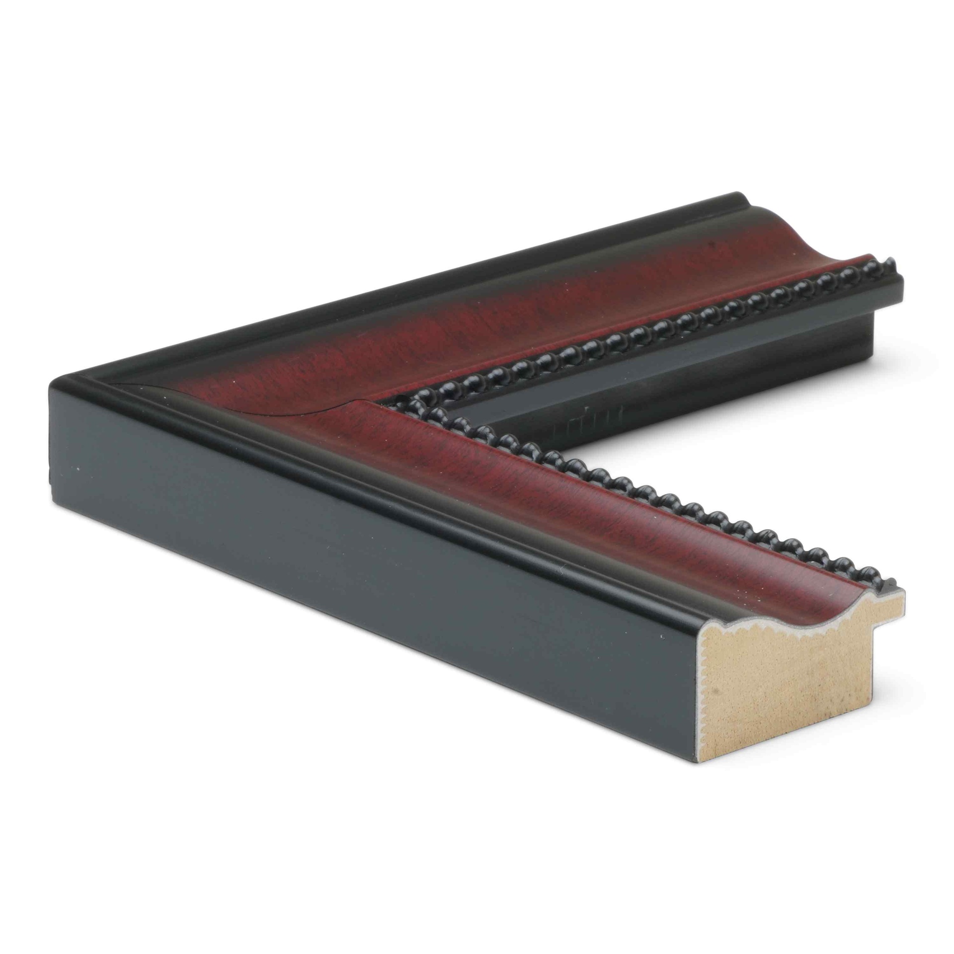 5030 - 1-5/8" MAHOGANY W/ BEADS