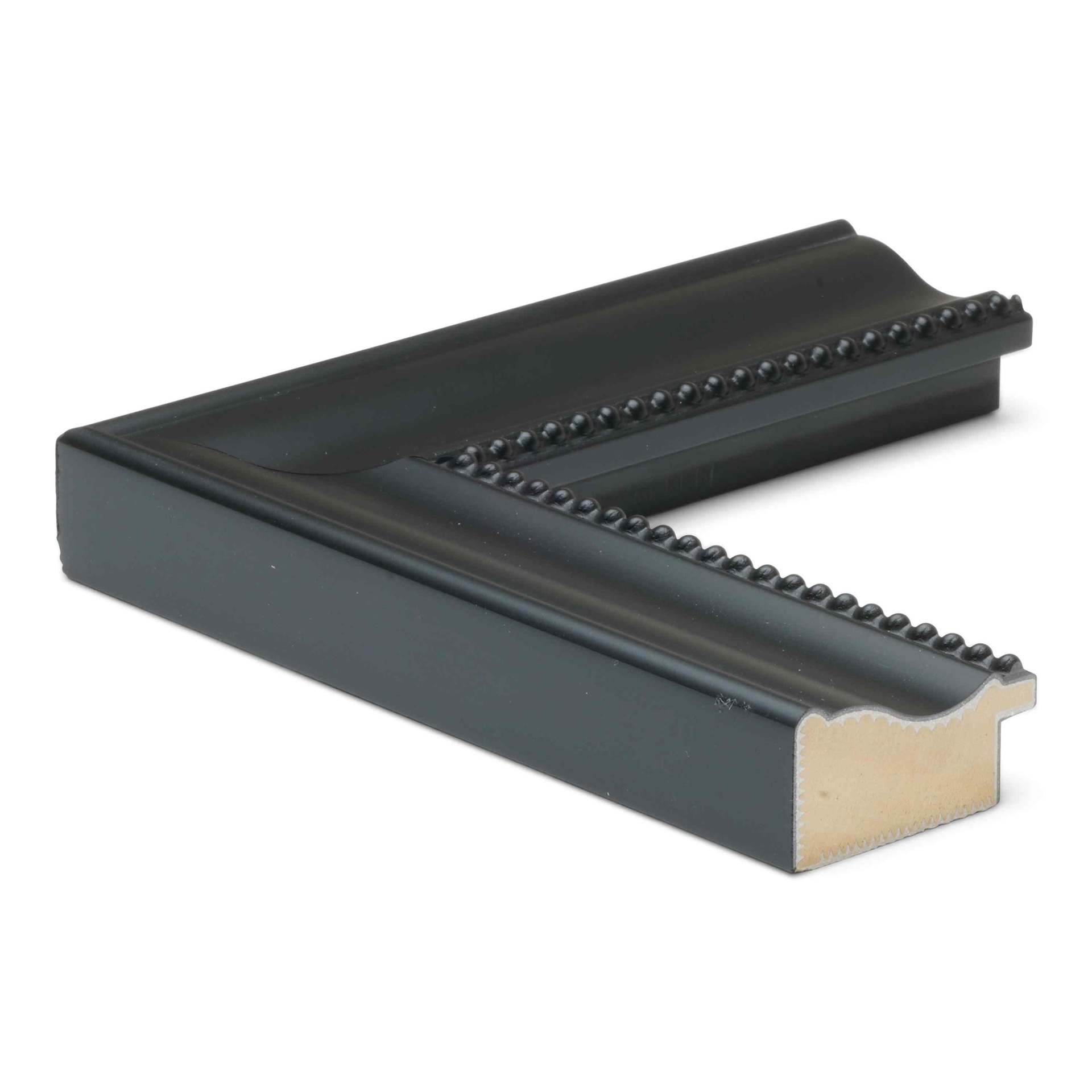 5032 - 1-5/8" BLACK W/ BEADS