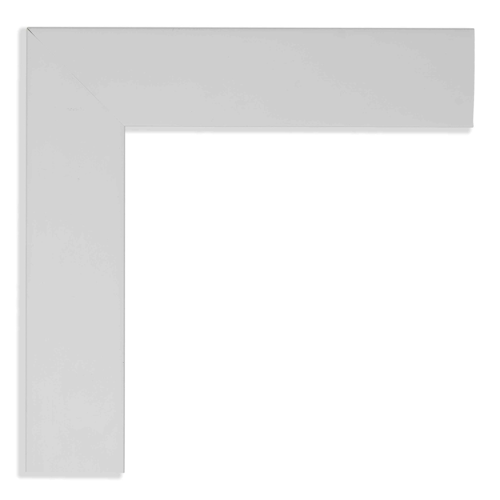 5075 - 1-1/4" WHITE FLAT TOP